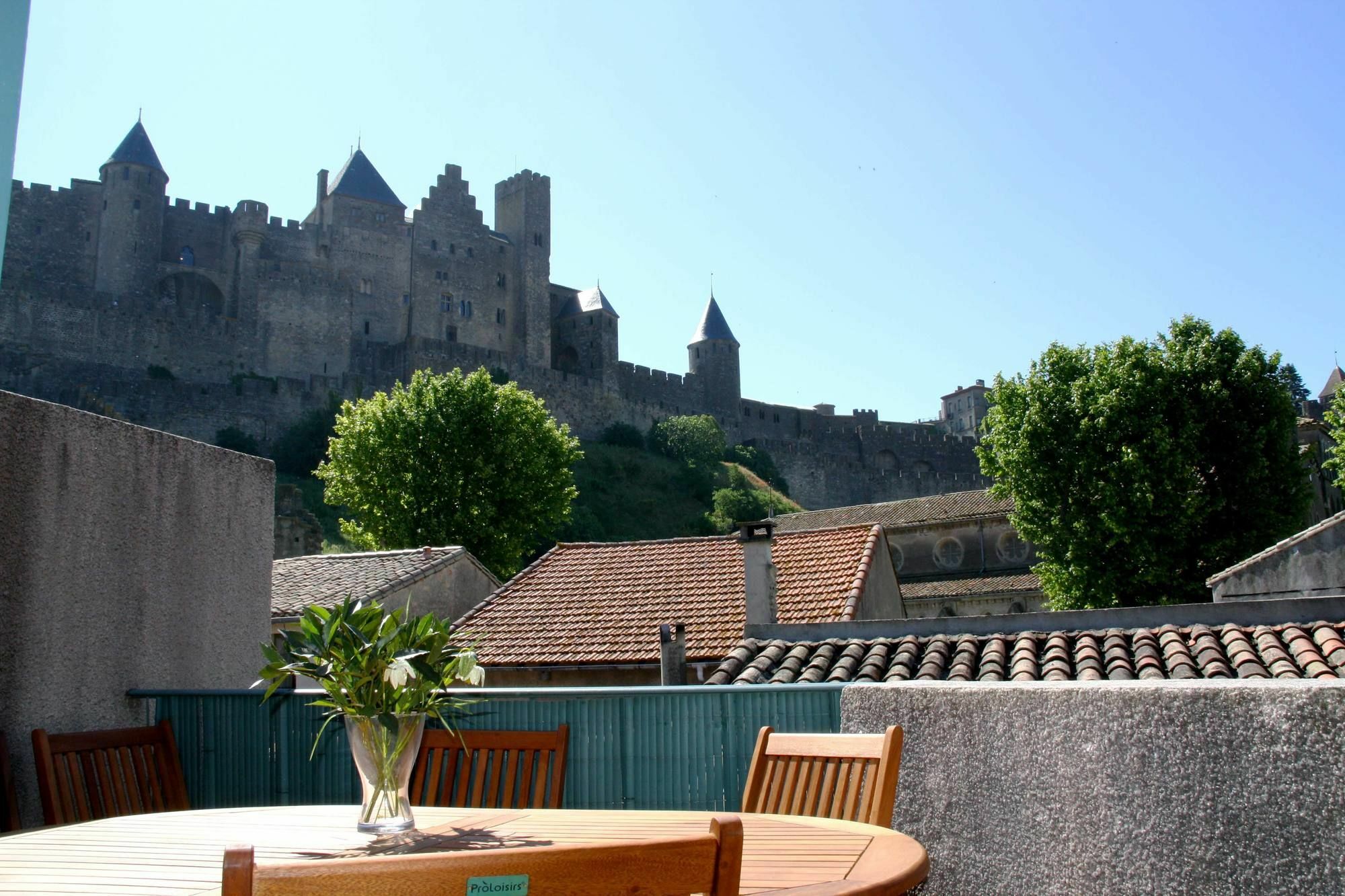 Appartement Le Saint Gimer - Les Balcons De La Cite Carcassonne Eksteriør billede